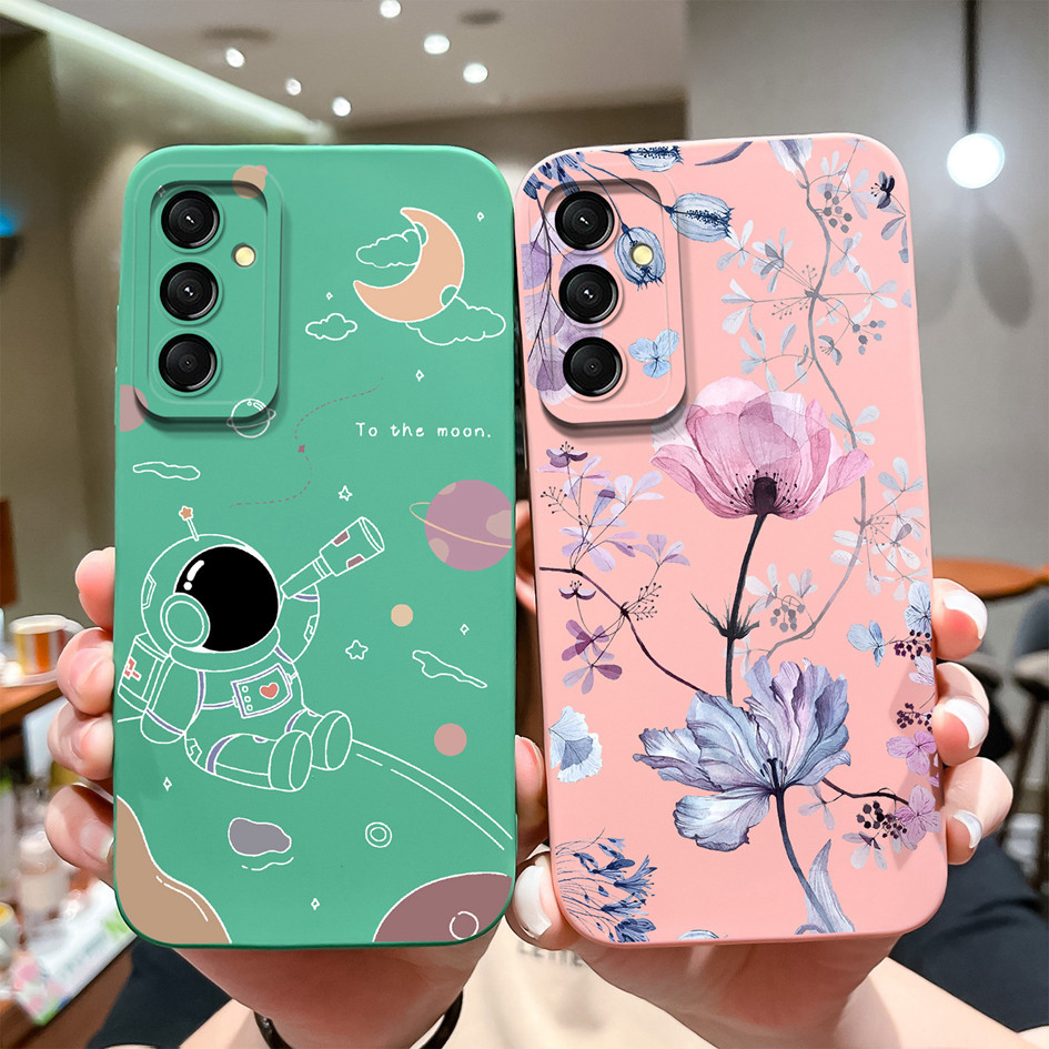 Capa Protetora De Silicone Para Samsung Galaxy M35 5G M35 Bumper