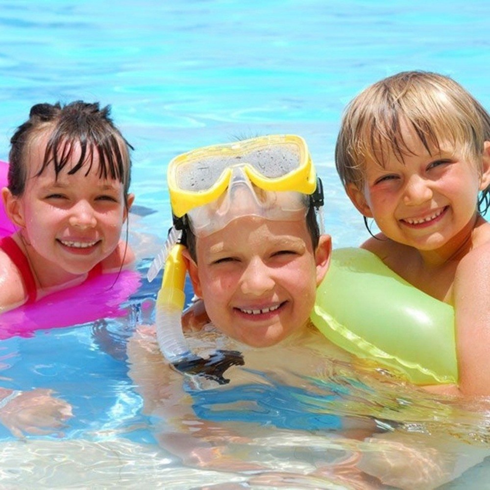 Kit Mascara de Mergulho Snorkel Óculos Piscina Banho Praia Infantil