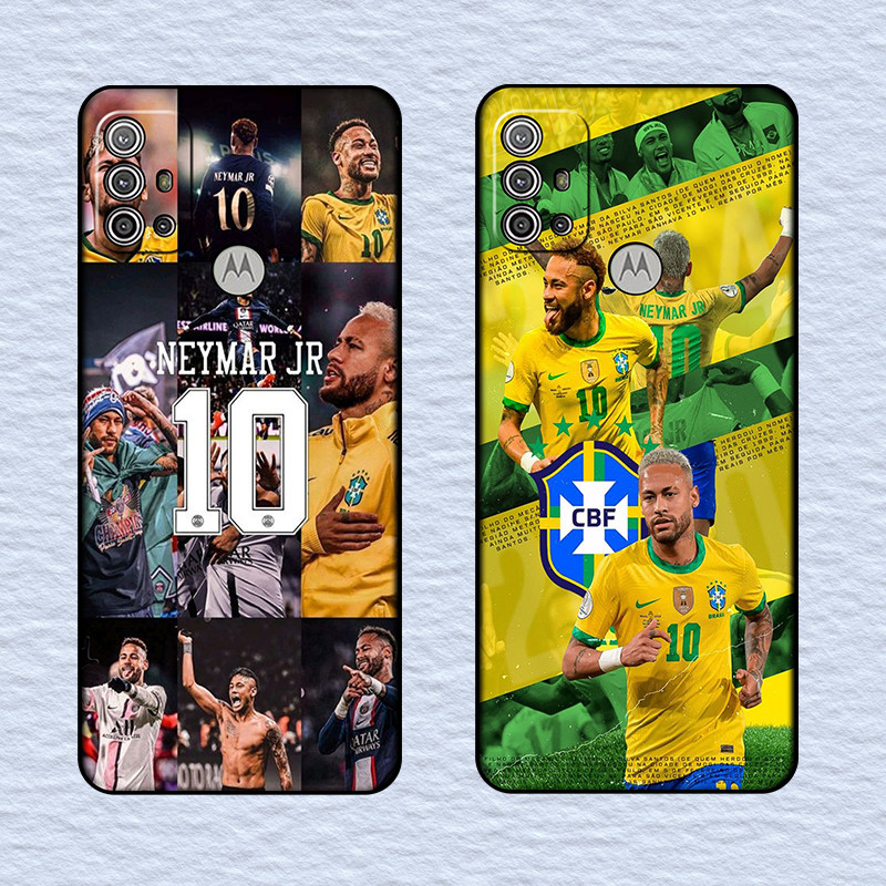 Detalhes do Estampa De Moda Para Moto G10 G20 G30 G22 G23 G50 G52 G53 G73 G82 Neymar Estojo Telefônico TPU Preto Macio