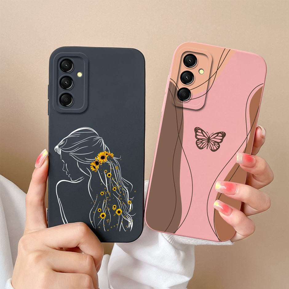 Capa Para Samsung Galaxy M23 F23 M33 M35 M53 5G Linda De Silicone Líquido Borbol