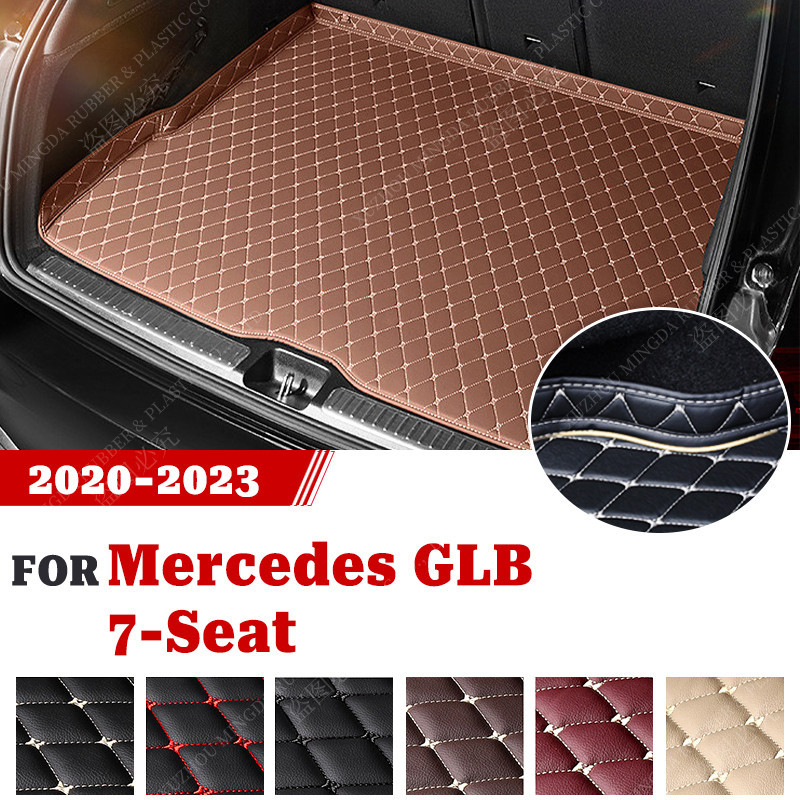 Tapete De Porta-Malas De Carro Para Mercedes Benz GLB Classe 7 Assentos X247 2020 2021 2022 2023 Acessórios Personalizad