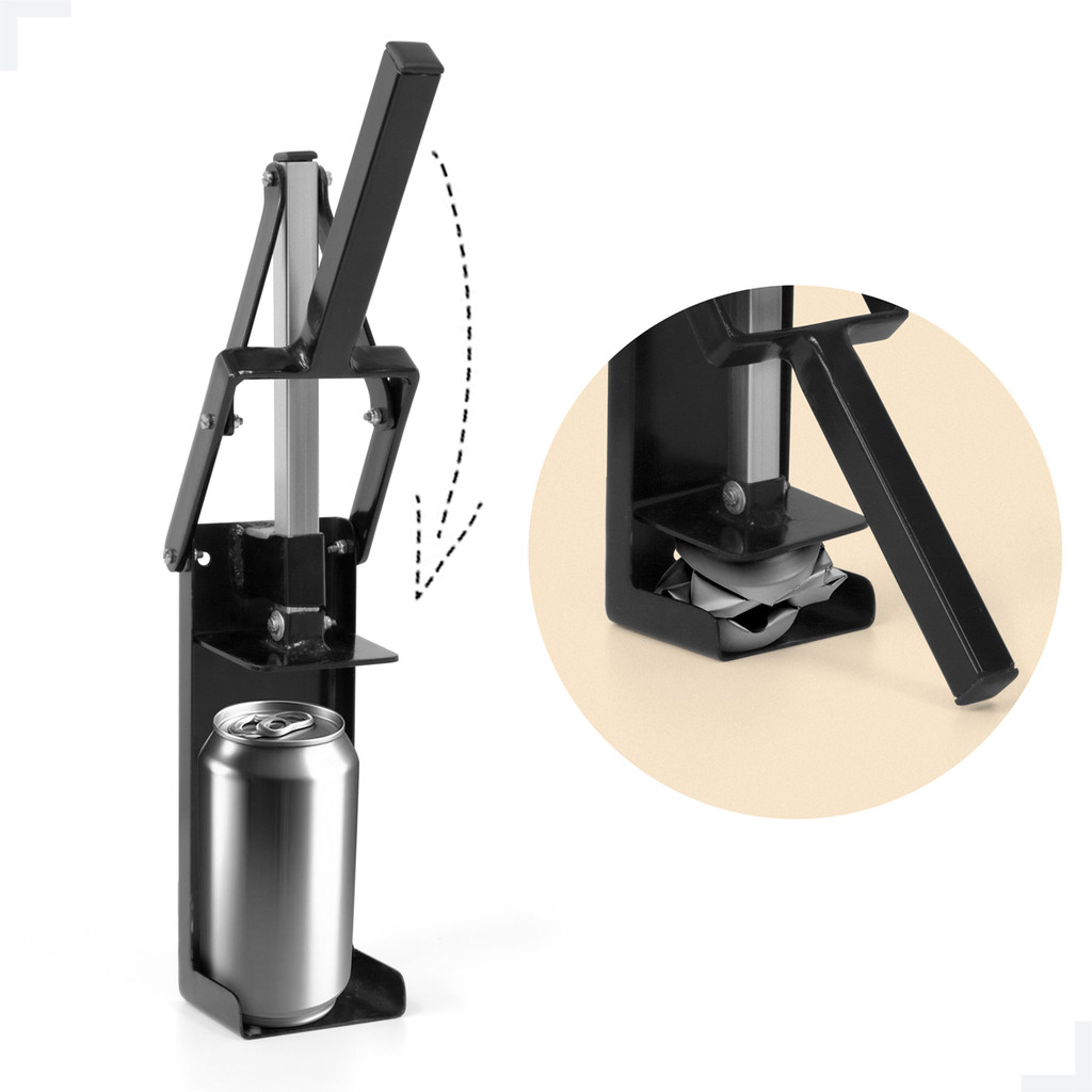 Amassador de Latas de Refrigerantes e Cervejas em Ferro em Oferta na Shopee