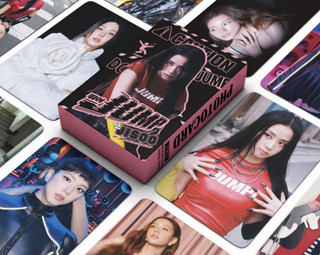 127 Unidades/Caixa BLACKPINK solo JISOO Photocards JUMP KPOP LOMO Card em Oferta na Shopee