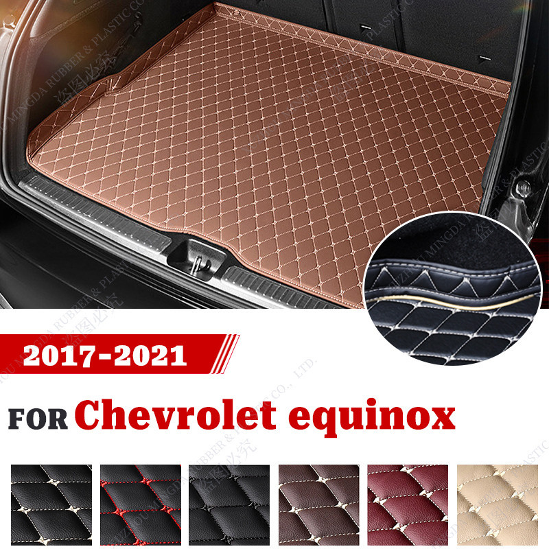 Tapete De Porta-Malas De Carro Para Chevrolet Equinox 2017 2018 2019 2020 2021-2023 Personalizado À Prova D'água Forro