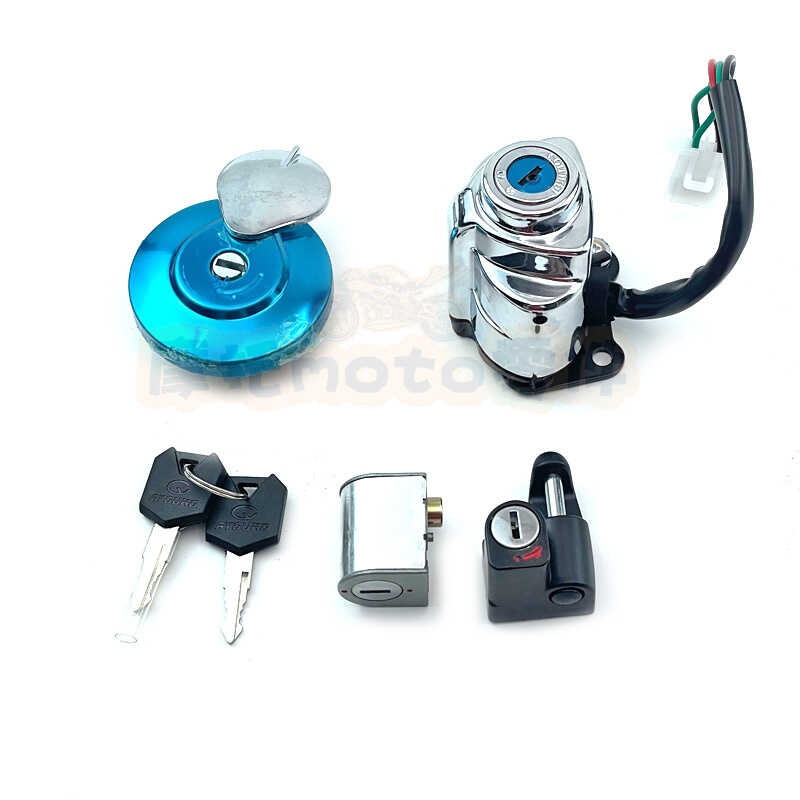 Adequado para Honda ferro cavalo 400/600/Steed Magna 250 CA250 fechadura elétrica completa da tampa do carro