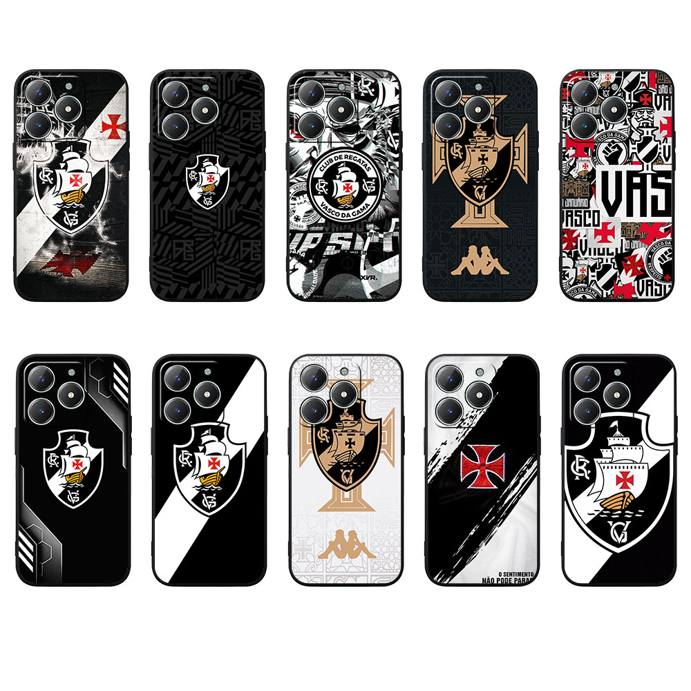 Capa Anti-Queda Para Celular Realme C61 C63 Vasco da Gama