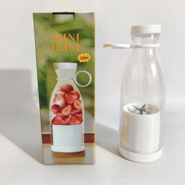 Mini Liquidificador Portátil Suco Milk Shake USB 420ml
