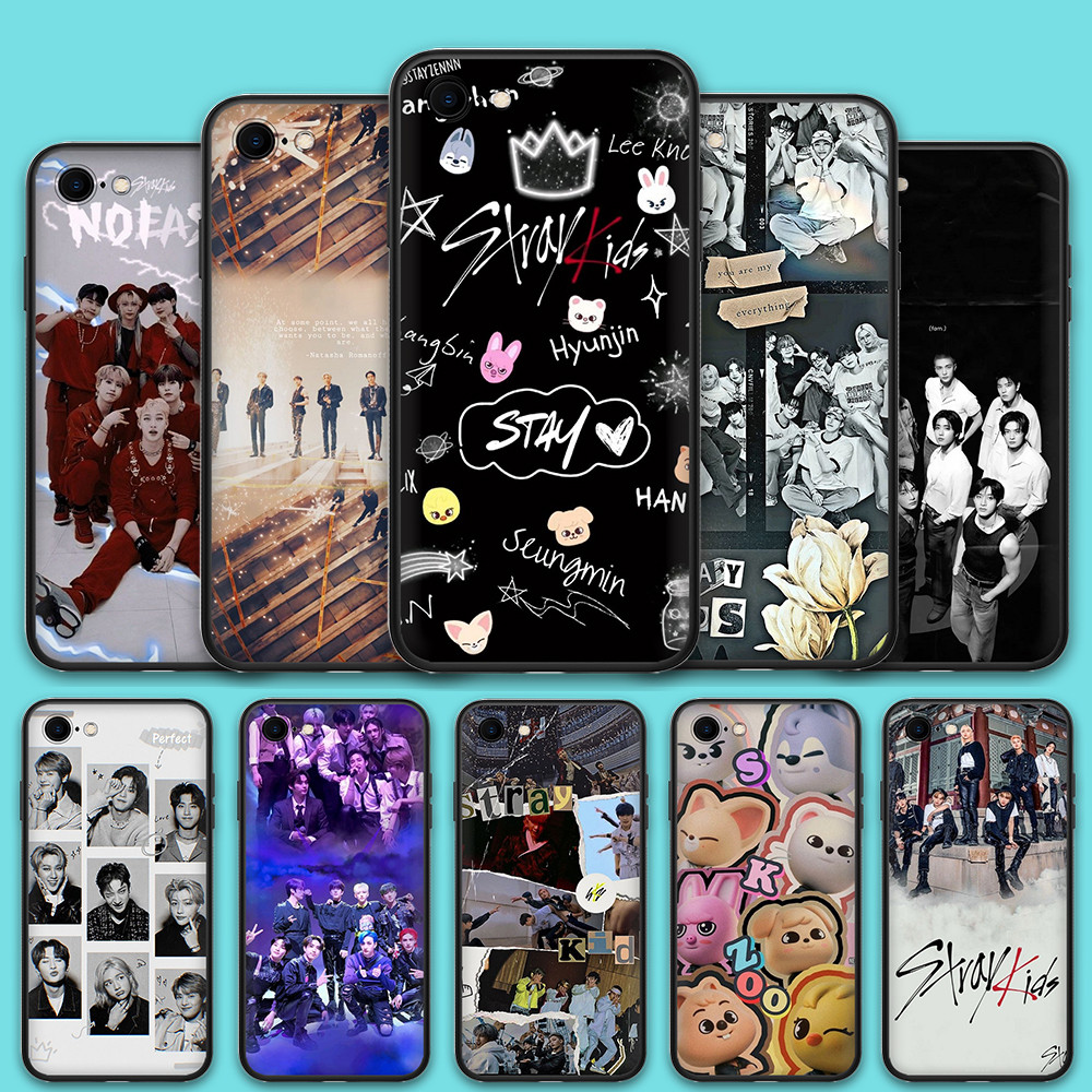 Estoque Pronto Motorola Moto G10 G20 G30 G22 G23 G50 G52 G53 TPU Invólucro 39A9 Stray Kids Phone Case