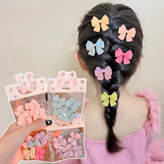 5PCS Novo Lovely Sweet Colorful bow Girls Hairpins Crianças Acessórios De Cabelo em Oferta na Shopee