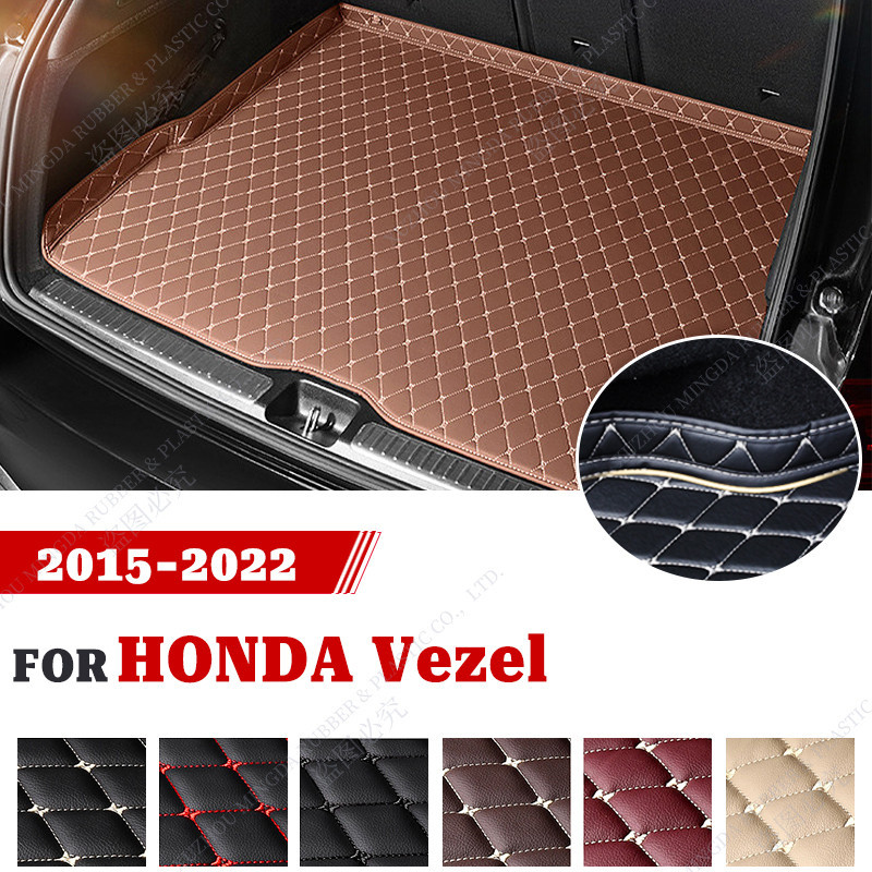 Tapete De Porta-Malas De Carro Para HONDA HRV Vezel 2015 2016 2017 2018 2019 2020 2021 2022 Acessórios Personalizados De