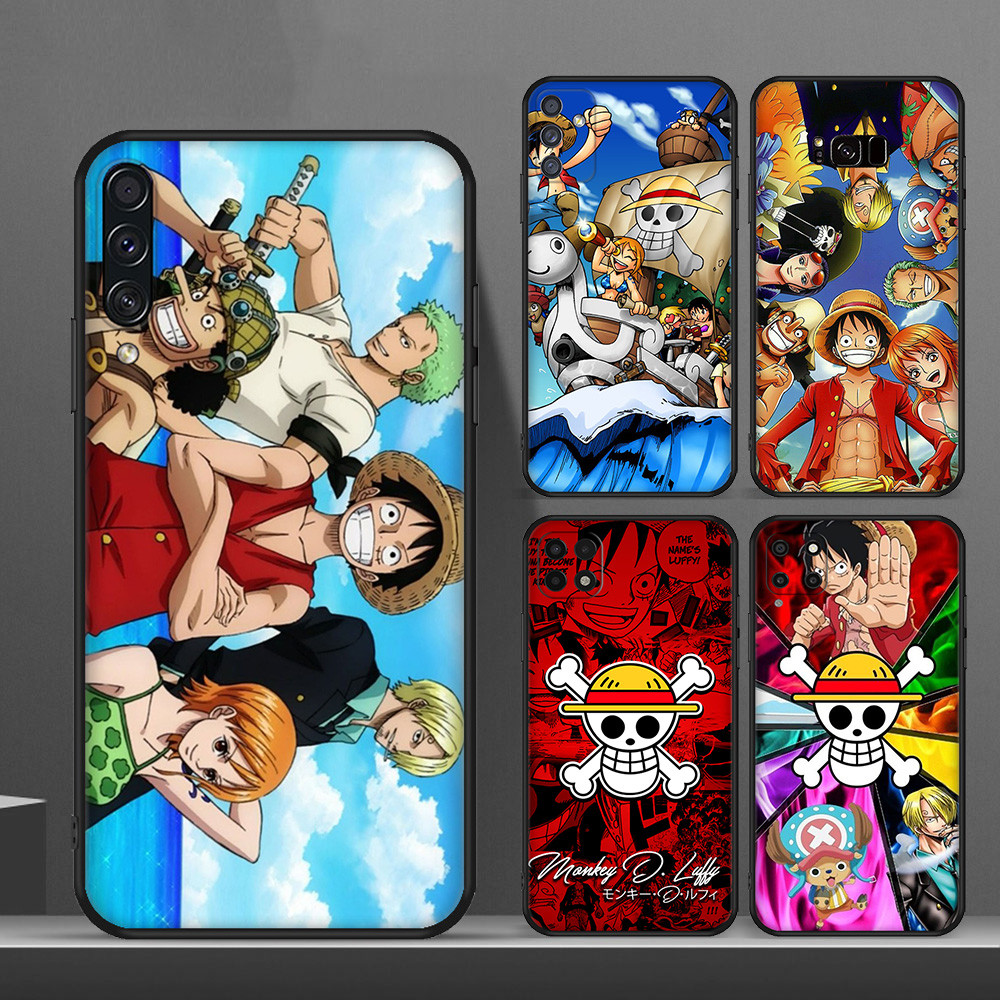 Caixa Samsung Galaxy A10 A10S A11 A12 A13 A14 A15 A20 A30 A20S De Silicone Para Telefone De Macaco Luffy One Piece