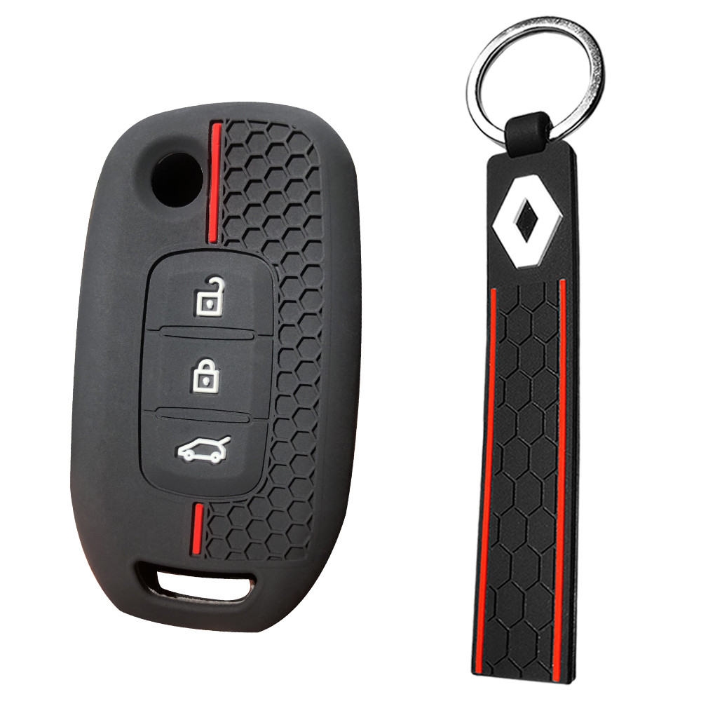Renault Twingo 3 Kadjar Captur Key Case Kwid 2023 Megane Sandero Stepway Logan Clio 5 Arkana 2020 2021 Acessórios Capa K