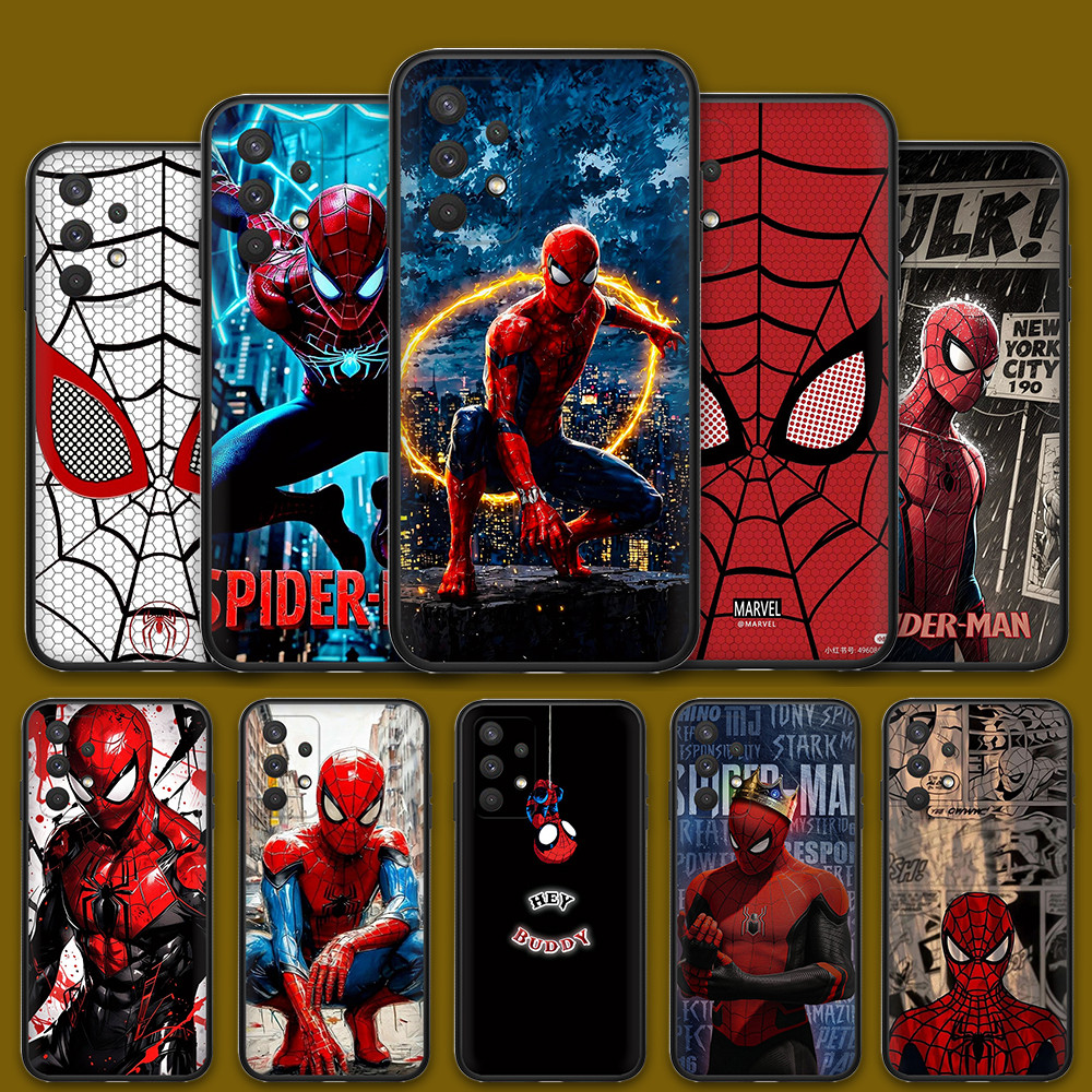 Estoque Pronto Samsung Galaxy A03 A03Core A01 A02 M02 A02S A03S TPU Invólucro G284 Capa De Telefone Do Homem-Aranha Da M
