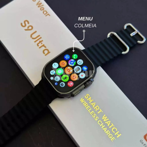 Smartwatch S9 Ultra 49mm: Estilo e Tecnologia no Pulso