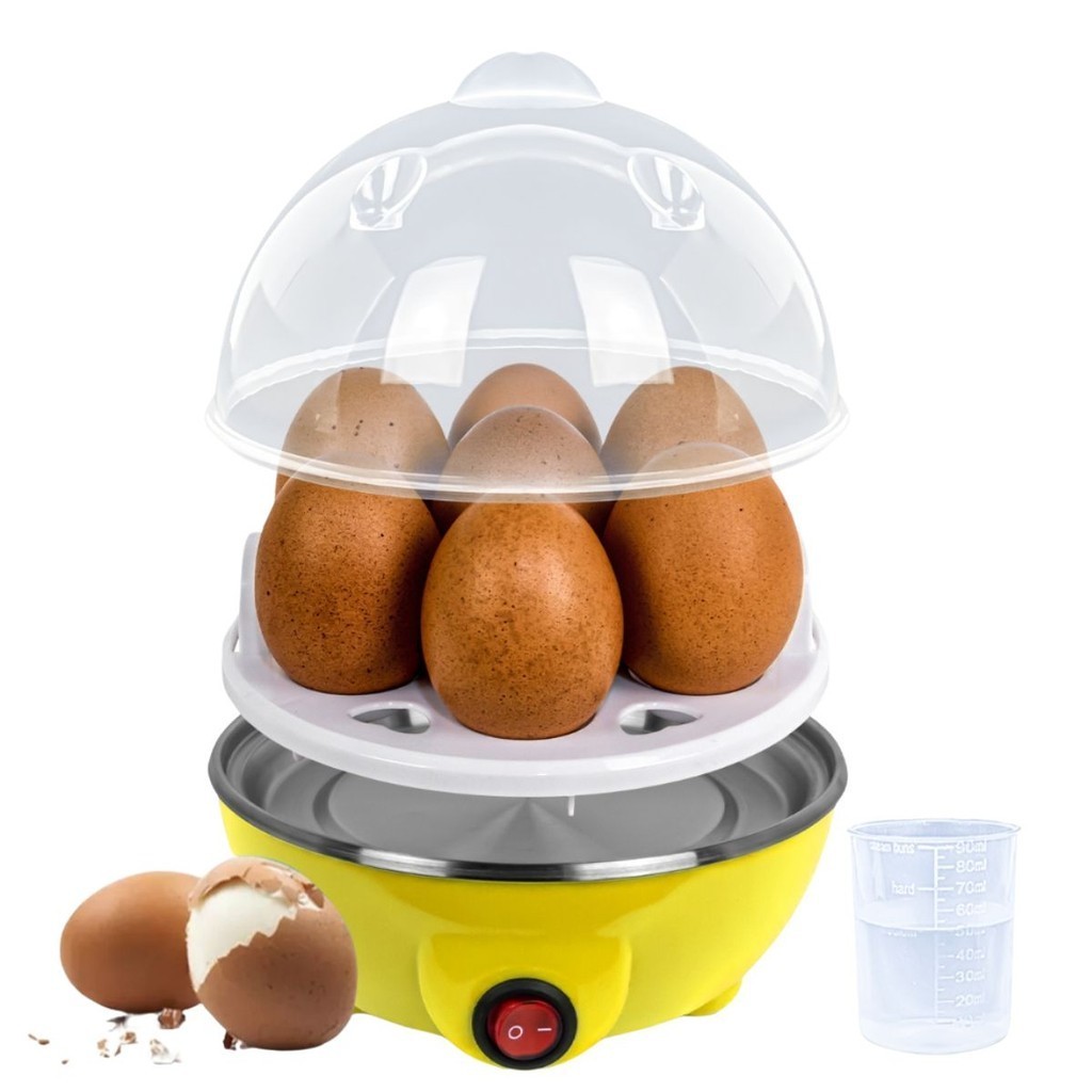 Máquina Elétrica de Cozinhar Ovos a Vapor 110V  Praticidade e Eficiência Máquina de Cozinhar a Vapor