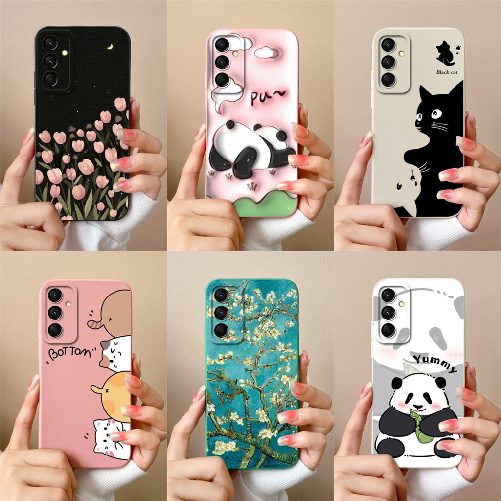 Nova Capa Para Samsung Galaxy M23 F23 M33 M35 M53 5G Traseira De Silicone Macia