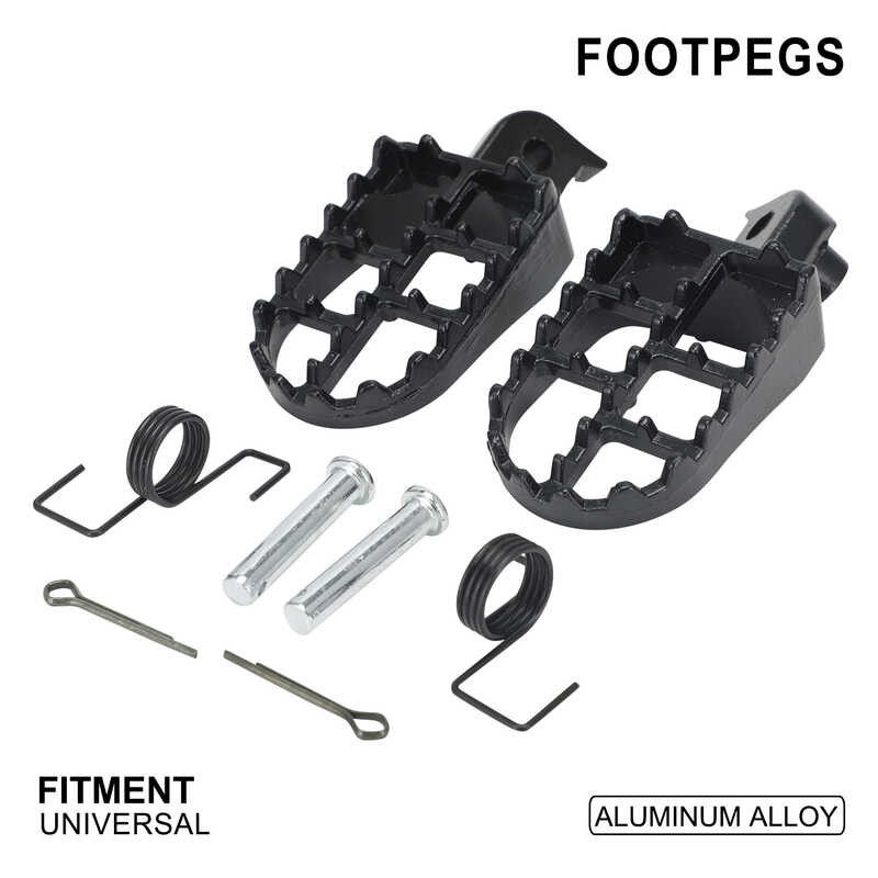 Adequado para pequeno pedal de liga de alumínio para motocicleta Off-Road de alta competição Yamaha PW50 PW80 TW200