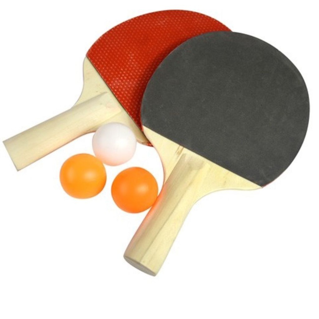 Tênis de Mesa Raquetes e Bolinhas Kit Ping Pong