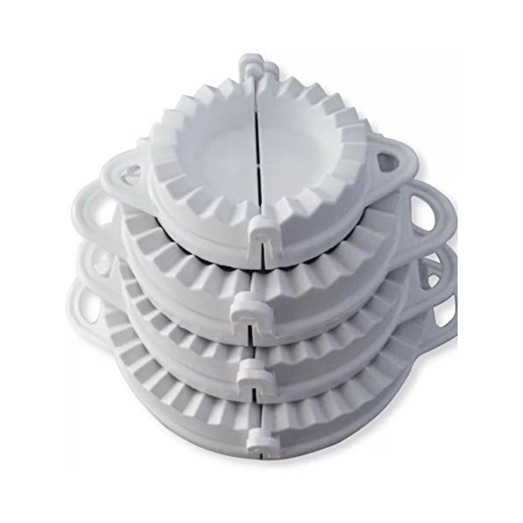 Conjunto de Forma para Pastel,Rissoles e Fogazzas 4Pçs 0020 em Oferta na Shopee