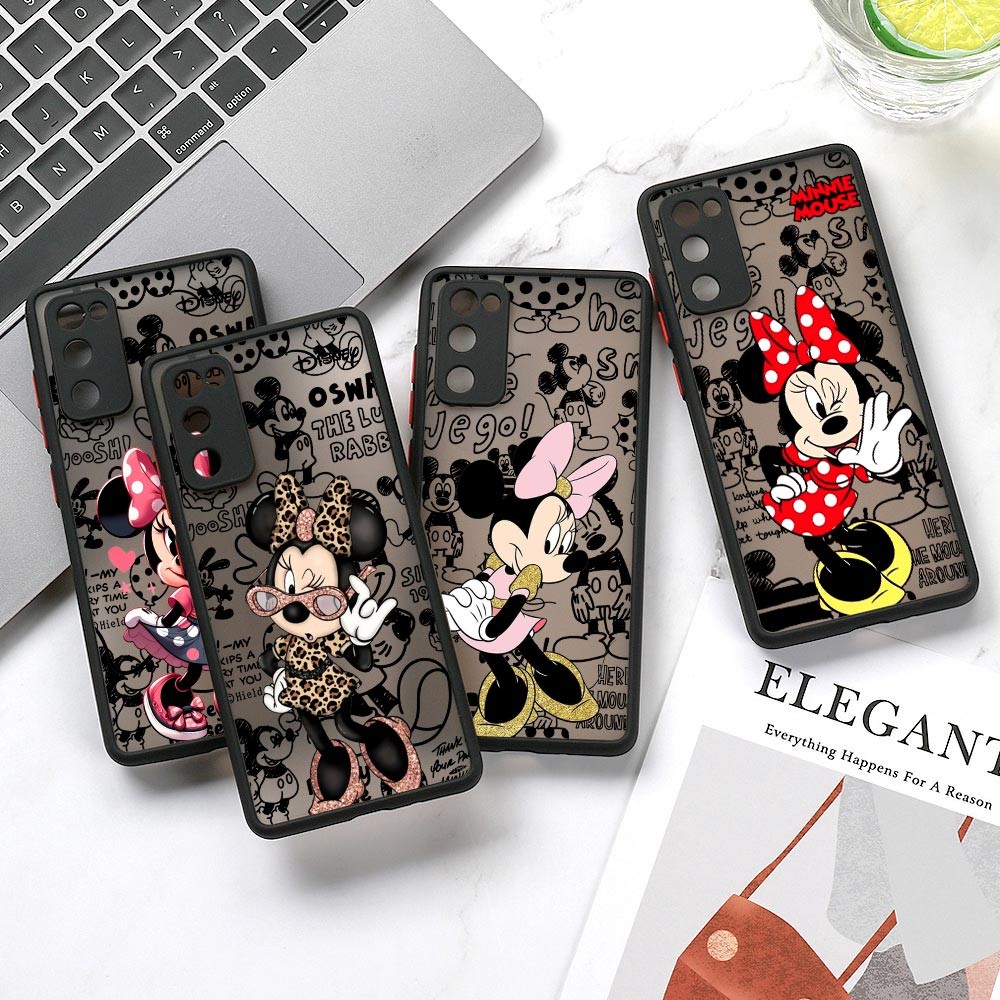 Capa Disney Mouse Mickey Minnie Para Samsung Galaxy A56 A55 5G A36 A72 A14 A54 A53 A32 A12 A26 A25 A15 A52 A32 A16 A06 C
