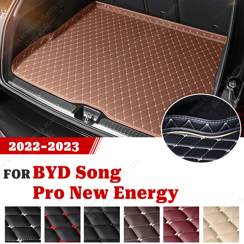 Tapete Porta-Malas Adequado Para BYD Song Pro New Energy 2022-2025 2024Acessórios Personalizados Interiores Automotivos