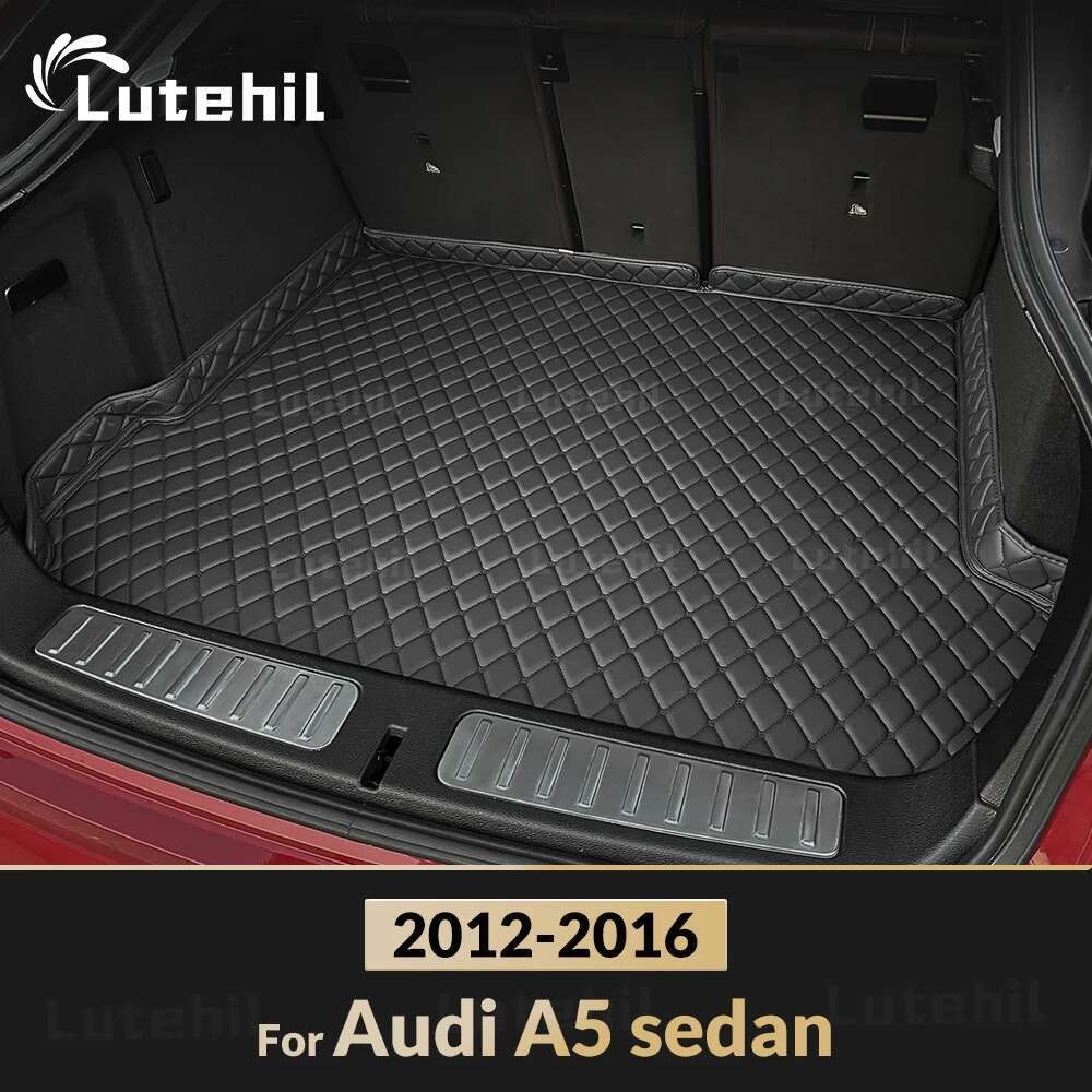 Tapete De Porta-Malas De Carro Para Audi A5 Sedan/Sportback 4 Portas 2012 2013 2014 2015 2016 Forro De Carga Acessórios