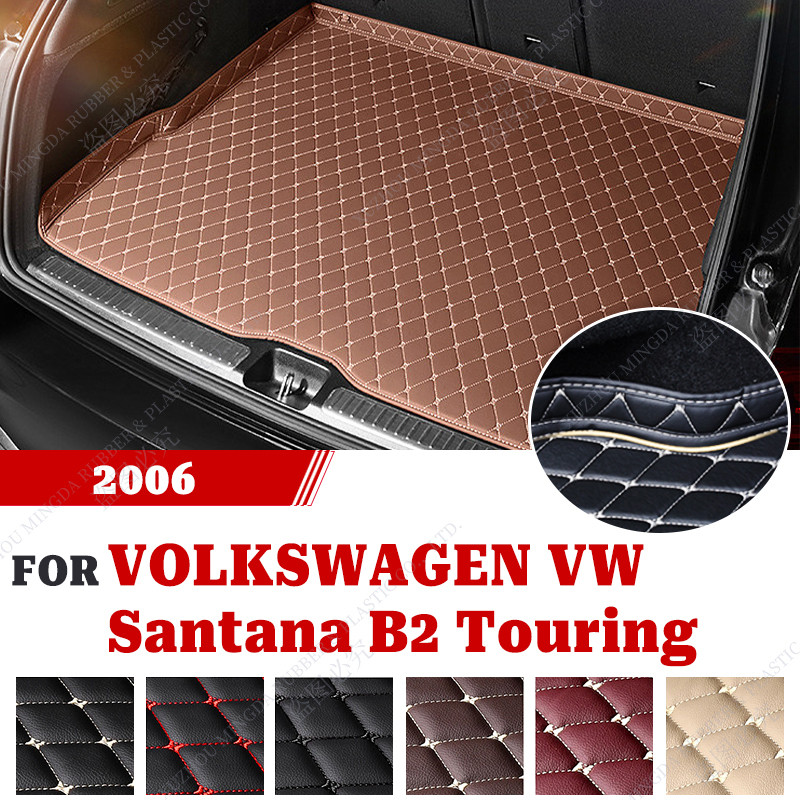 Tapete De Porta-Malas De Carro Para VOLKSWAGEN VW Santana B2 Touring 2006 Acessórios Personalizados Decoração De Interio