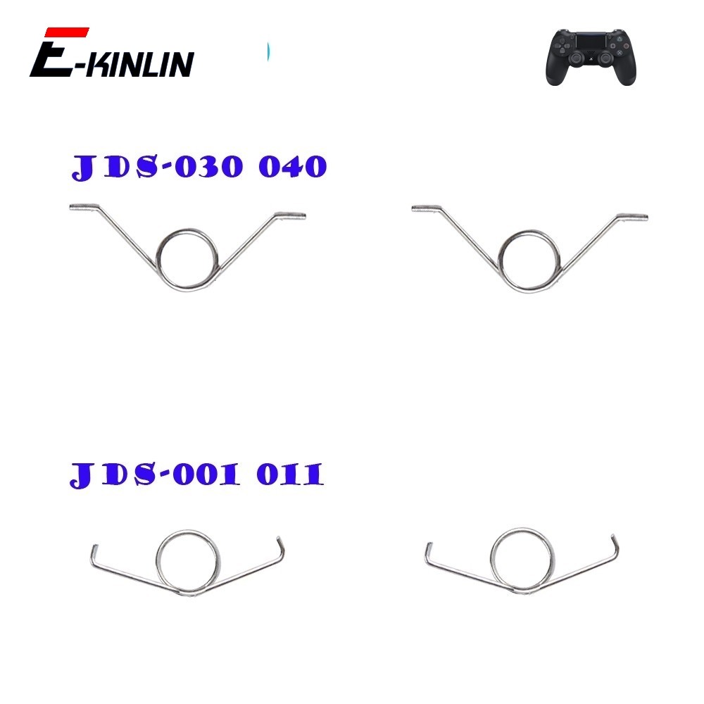 2 Peças R2 L2 Botões De Gatilho Molas JDS 001 011 030 040 Para Sony Playstation 4 PS4 Dualshock