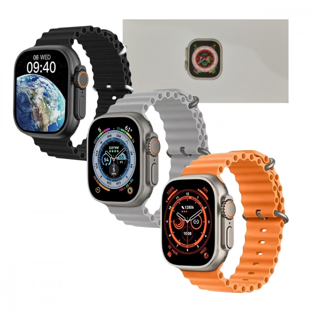 Smartwatch GS ULTRA 8+ 49mm: Estilo e Tecnologia Juntas