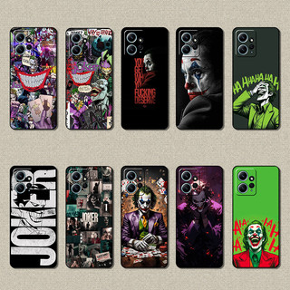 Capa De Telefone Preta Macia E Elegante Para Xiaomi Redmi Note 12 4G joker Cover