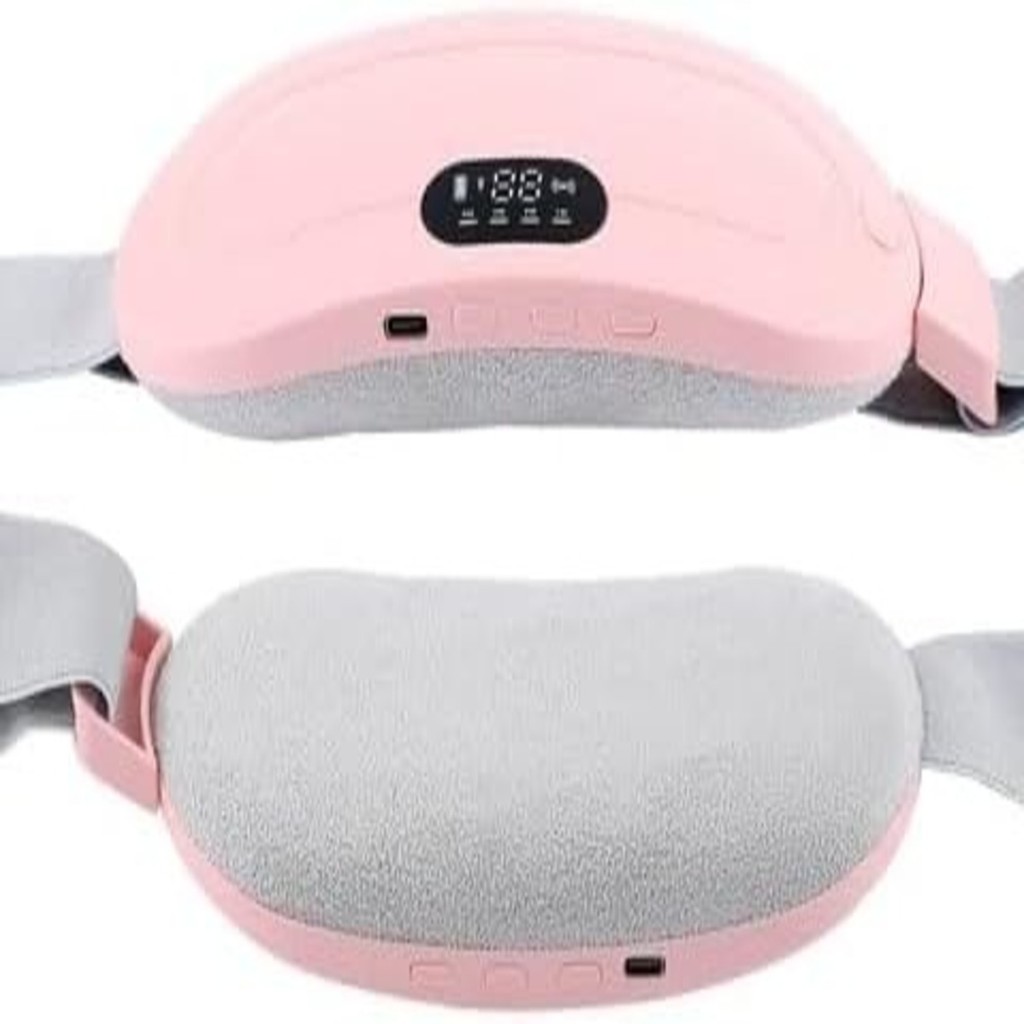 Aparelho Alivia Dor Cólica Menstrual Massageador Termico Vibratória Abdominal