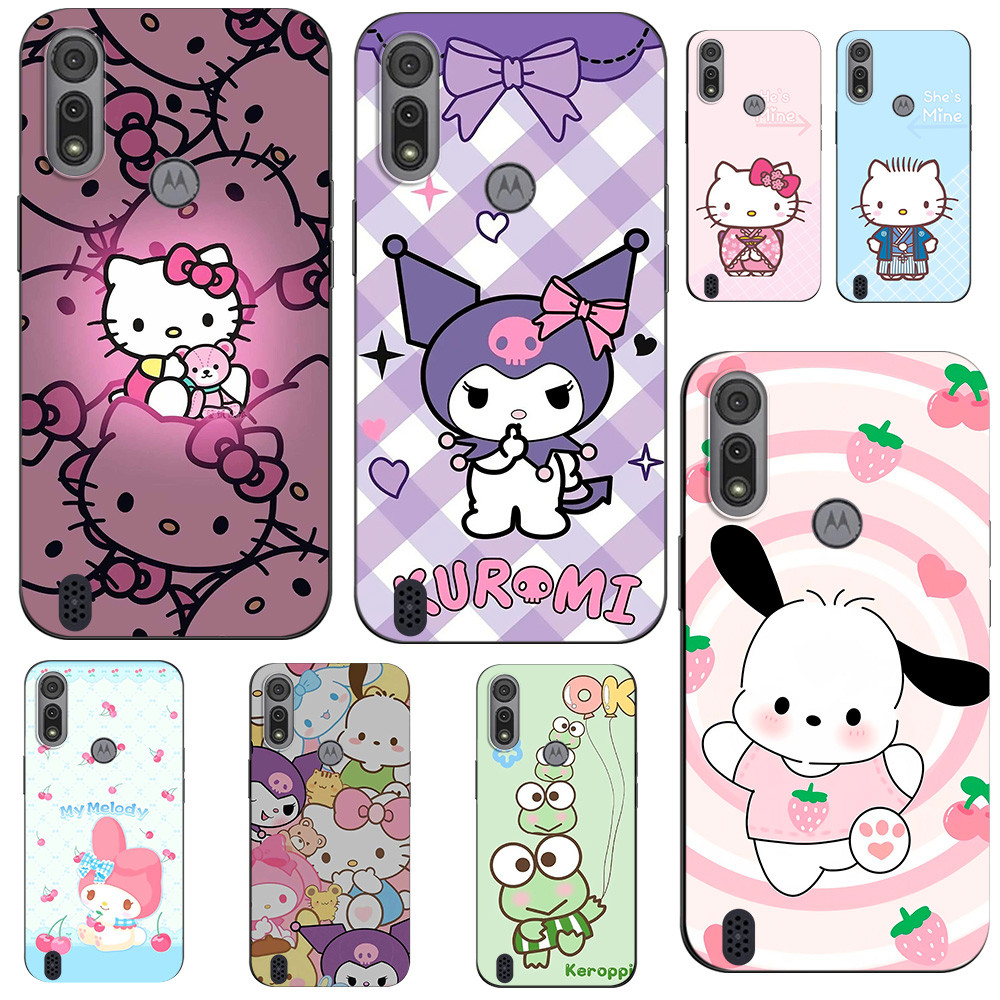 Capinha De Celular Motorola Moto E6I 2021 / E6S 2020 Hello Kitty Tpu Case Combinando Fofa Capa Diferentes @1008 em Oferta na Shopee