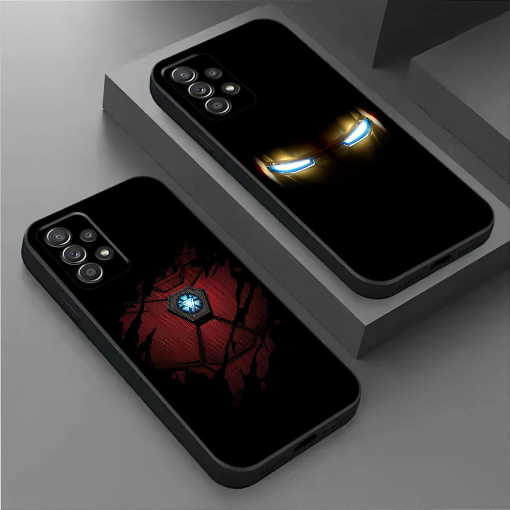 Capa Ironman Marvel Homem De Ferro Para Samsung Galaxy A56 5G A36 A55 A35 A72 A73 A14 A15 A16 A54 A53 A52 A32 A12 A26 A2