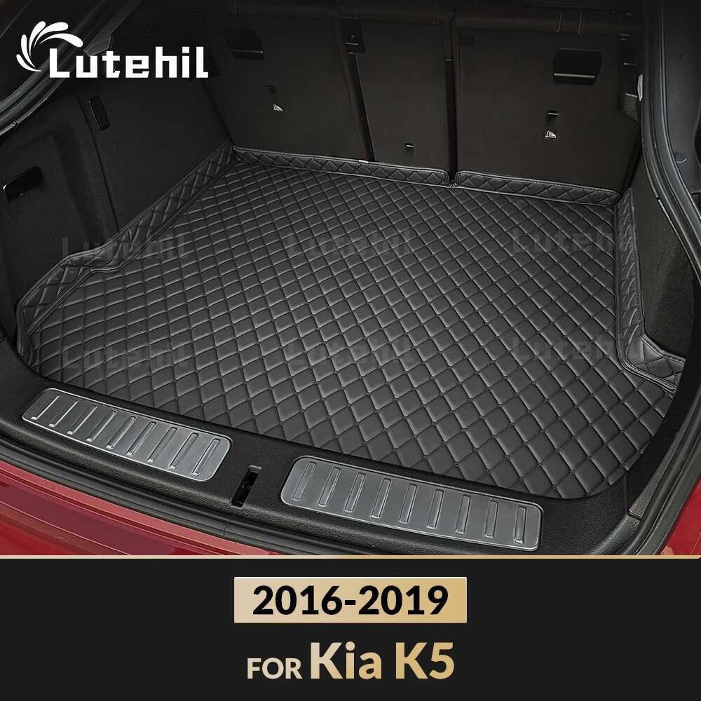 Tapete De Porta-Malas De Carro Para Kia K5 2016 2017 2018 2019 Forro De Carga Personalizado Acessórios Interiores Capa