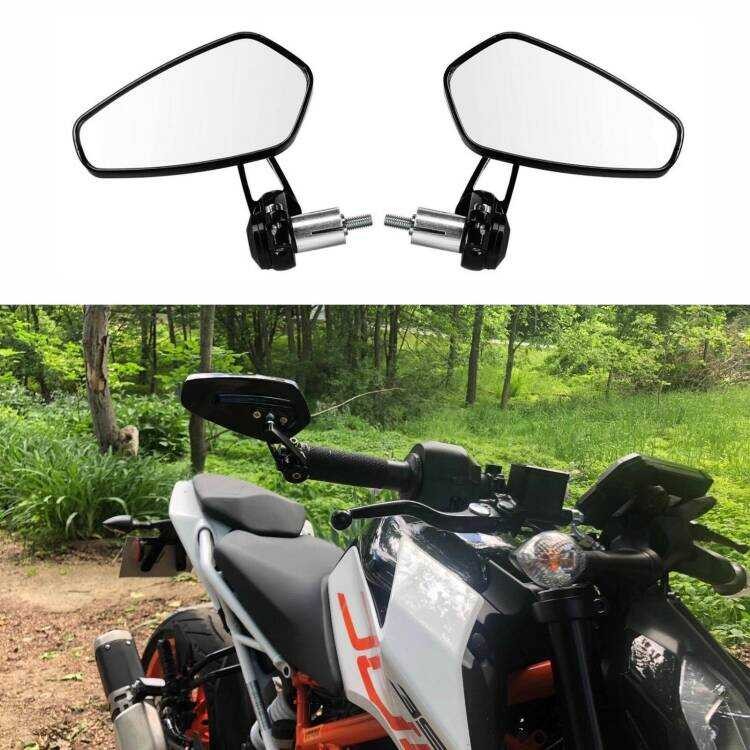 Adequado para primavera brisa 250NK NK400 650NK Longjia V café guiador espelho retrovisor da motocicleta modificado lida