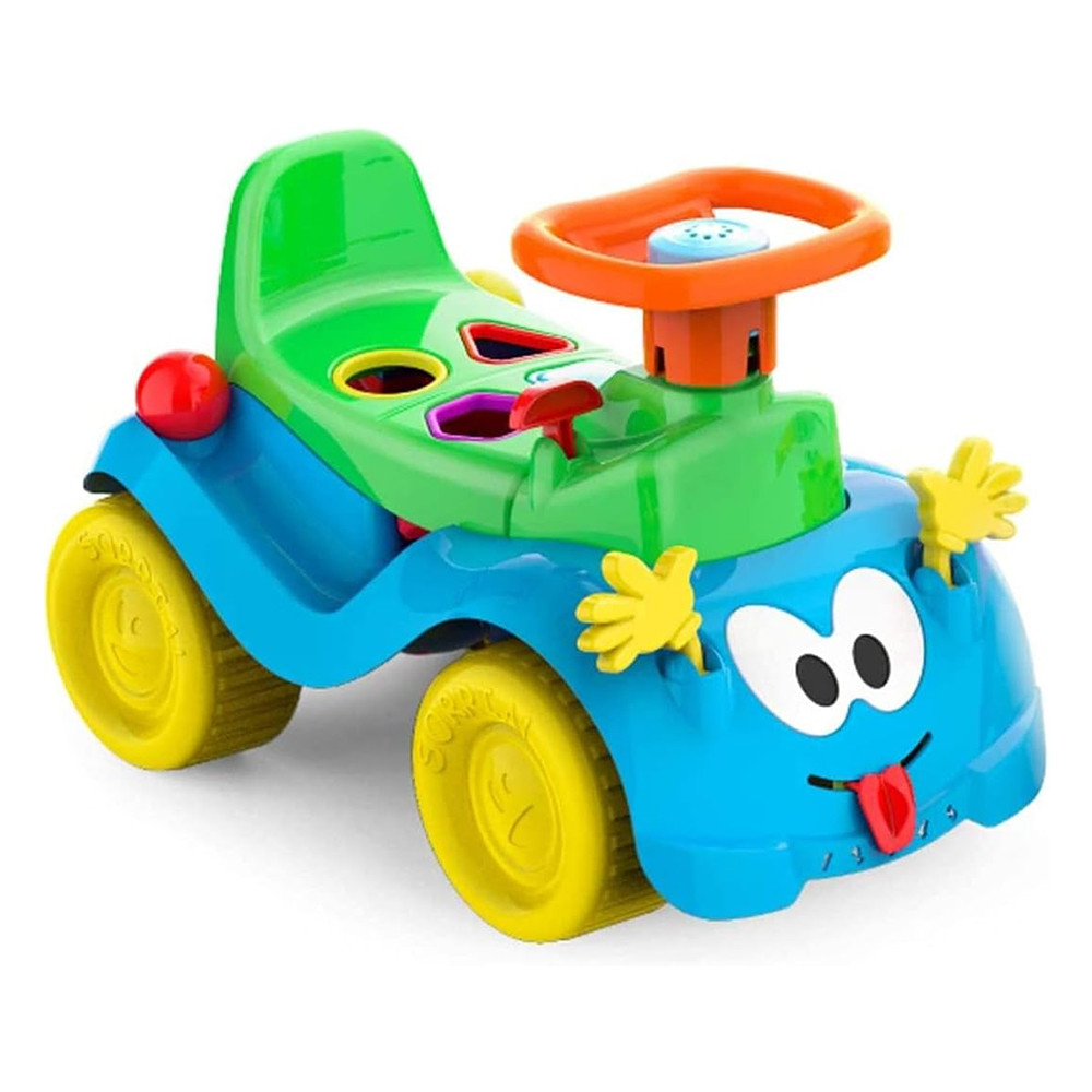 Totokinha Carrinho Andador Bolinha Infantil AZUL