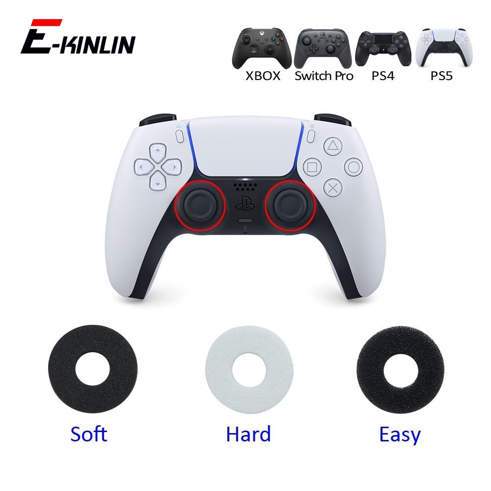 2 Pçs Controlador Anéis De Espuma Joystick Posicionamento Anel Amortecedor Movimento Para Sony Playstation 4 5 PS4 PS5 X