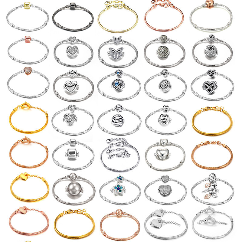 Tamanho opcional venda quente corrente de osso de cobra diy jóias pulseira banhado a prata pulseira macia senhoras vendas diretas