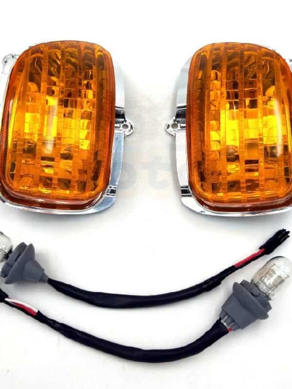 Adequado para Honda gold Wing 1800 GL1800 01-14 anos espelho retrovisor sinal de volta dianteiro sinal volta