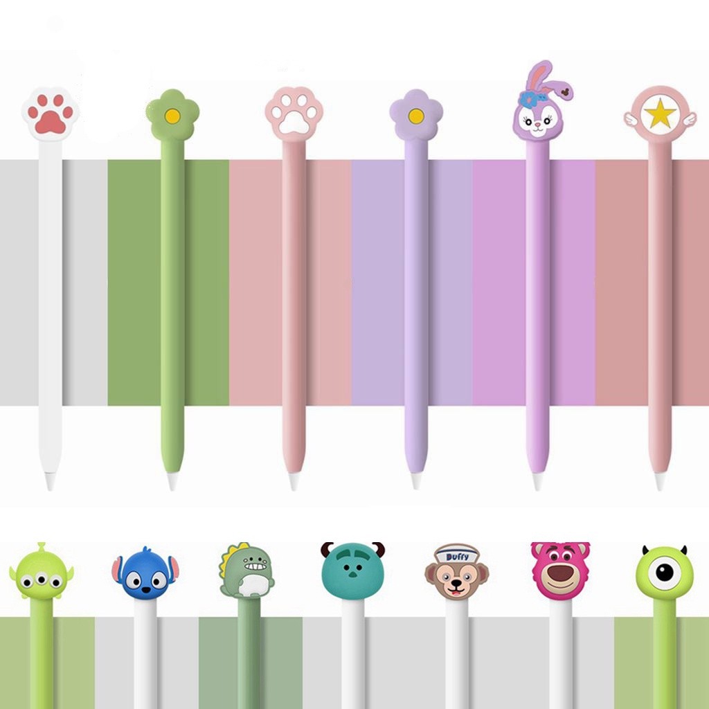 Capa De Silicone Para iPad Apple Pencil Pro 2 USB-C Geração Boneca De Desenho An