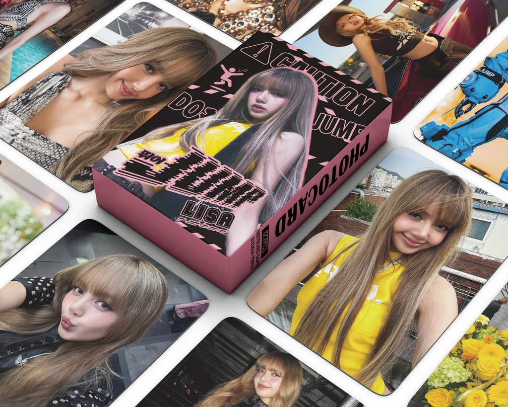 127 Unidades/Caixa BLACKPINK Solo LISA Photocards JUMP KPOP Cartão De Coleção em Oferta na Shopee