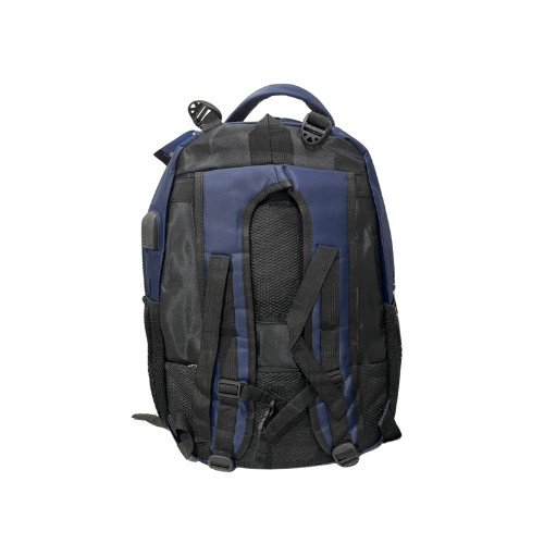 Mochila Grande Azul para Notebook - Conforto e Estilo!