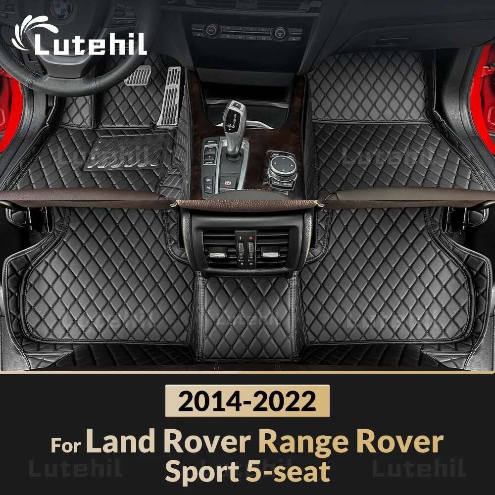 Tapetes De Carro Para Land Rover Range Sport 5-Seat 2014-2022 21 20 19 18 Almofadas De Pé Automático Capa De Tapete De A
