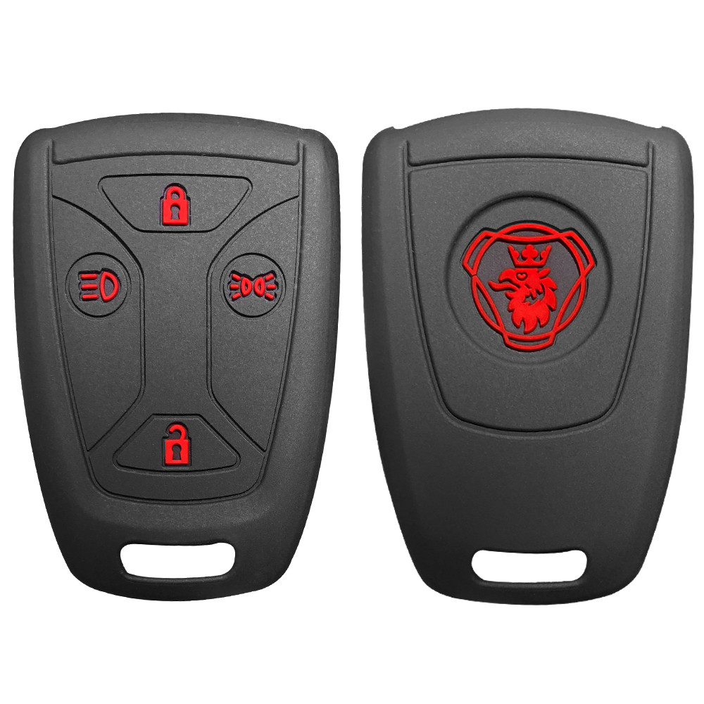 SAAB Scania GRS905 540S 141 143 148 DC13 4X2 6X2R G P R S Série Caminhão Porta-Chaves De Silicone Para Carros Acessórios