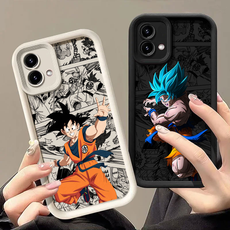 DragonS Ball Z Capa De Telefone De Desenho Animado Para Motorola MOTO G85 G84 G35 5G G54 G75 G32 G34 G22 G14 Edge 40 Neo