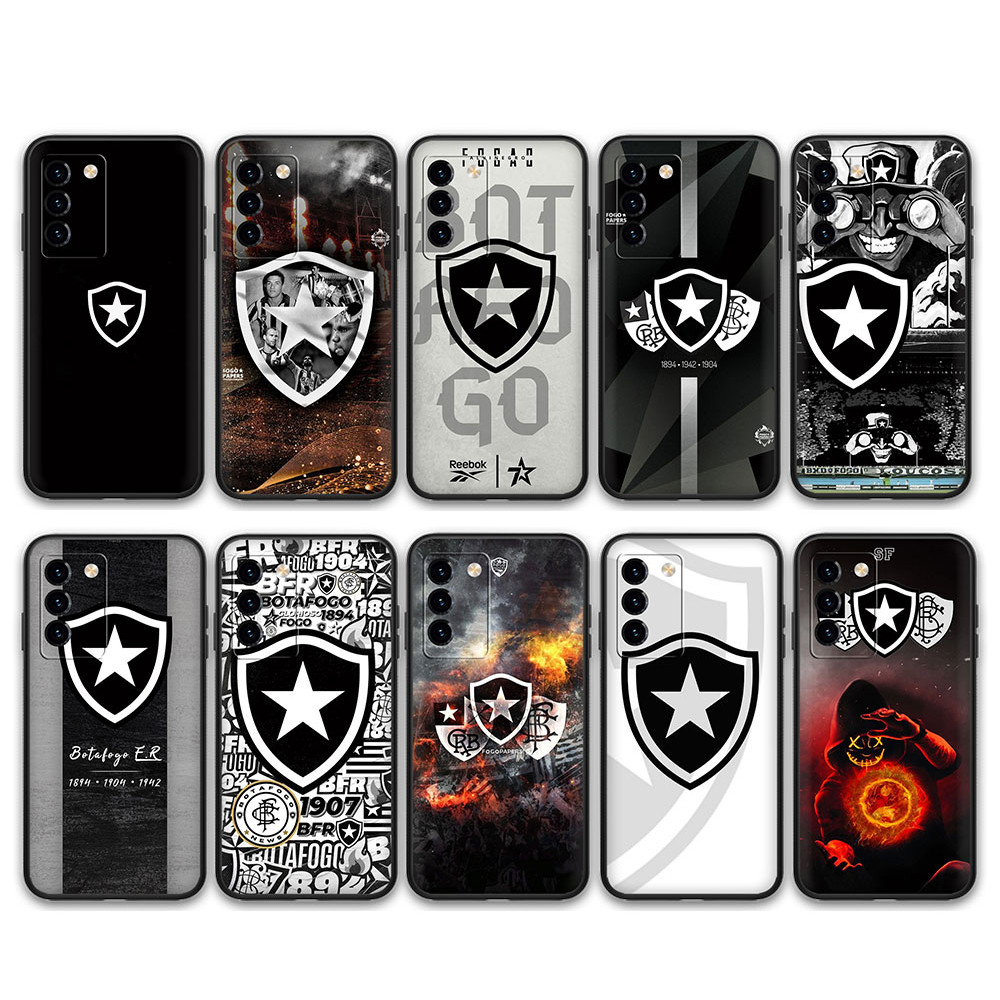 Capa Macia Para Telefone Samsung Galaxy A03 A03Core A01 A02 M02 A02S A03S XD86 Botafogo