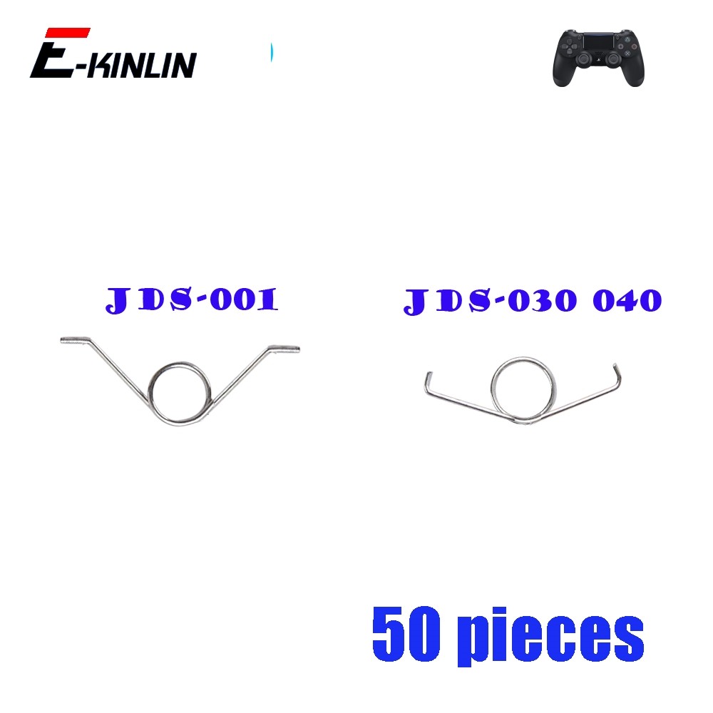 50 PCS Primavera R2 L2 Botões De Gatilho Molas JDS 001 011 030 040 Para Sony Playstation 4 PS4 Dualshock