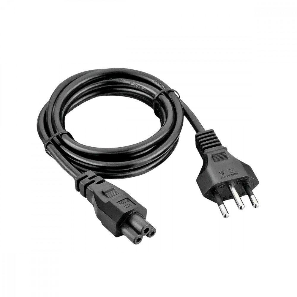 Cabo Tripolar 1,5m para Fonte Exbom - Energia Segura