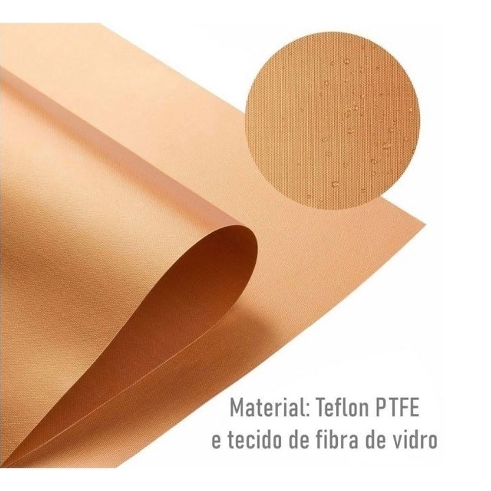 Tapete de Teflon Reutilizável para Churrasqueira BBQ Grill Mat 2 Unidades Manta Grill