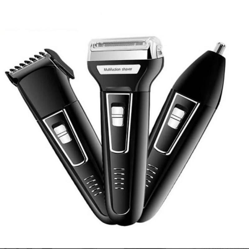 JS Maquina De Cortar Cabelo Barbeador Aparador 3 em 1 Eletrico - Beleza